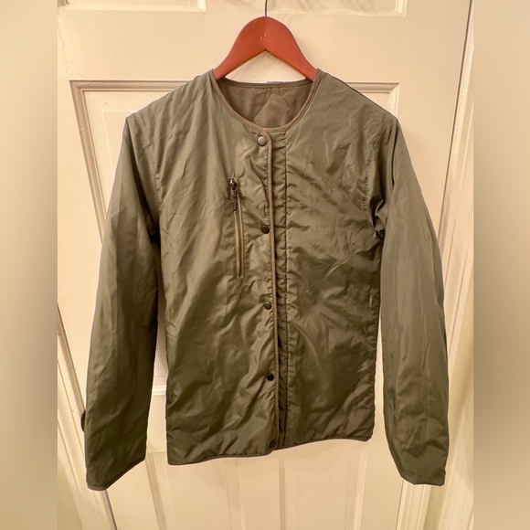 Volcom Reversible Green Quilted Utility Jacket, sz XS - Picture 13 of 16